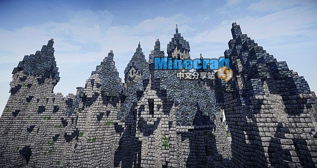 Minecraft我的世界地图史诗哥特城堡下载 Minecraft中文分享站