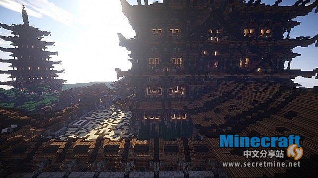 我的世界地图道教道观寺庙下载 Minecraft中文分享站