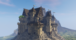 我的世界城堡地图存档下载 我的世界城堡设计图 Minecraft城堡建筑 Minecraft中文分享站