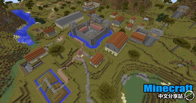 我的世界千年村庄mod拜占庭文化详细介绍 Minecraft中文分享站